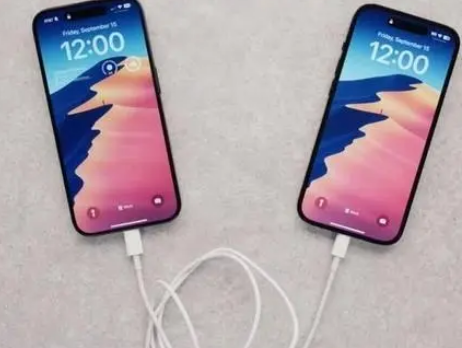 合江苹果15维修店分享iPhone15可以给安卓充电吗 