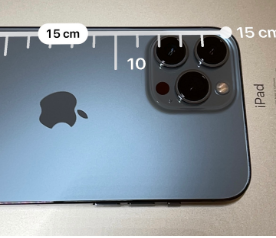 合江苹果14维修分享如何使用iPhone14测距仪测量身高 