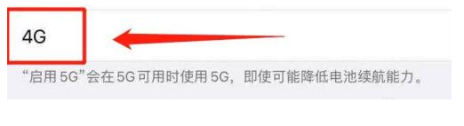 合江苹果13维修分享iPhone 13恒定4G设置方法 